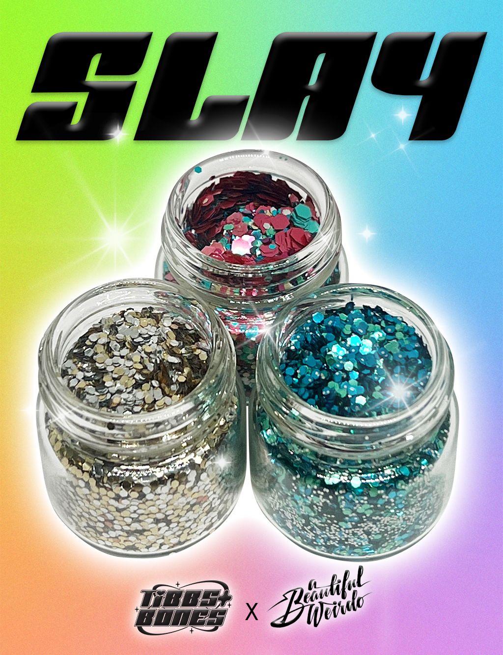 *EXCLUSIVE* THE SLAY SET ECO GLITTER PACK