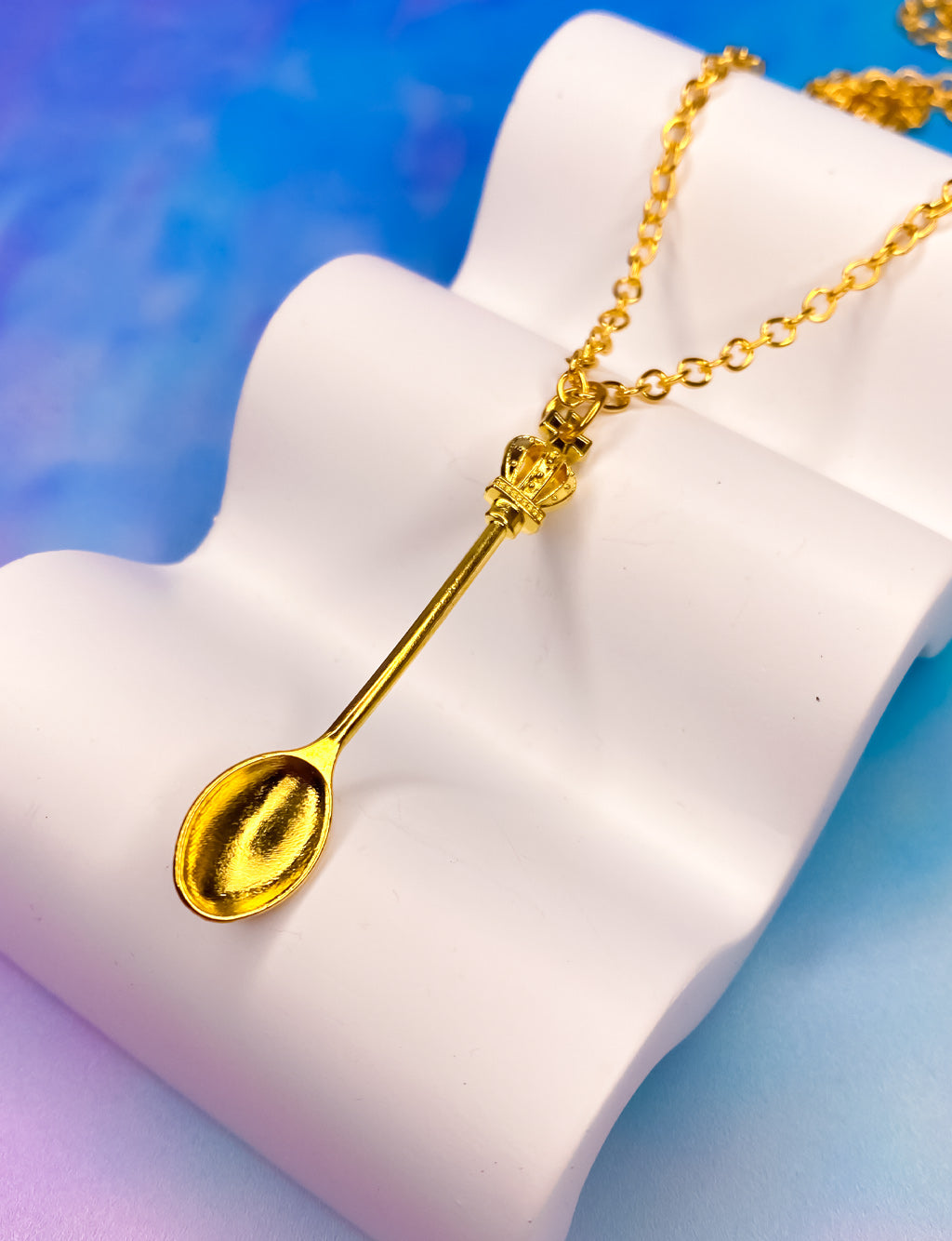 GOLDEN PRINCE SPOON NECKLACE
