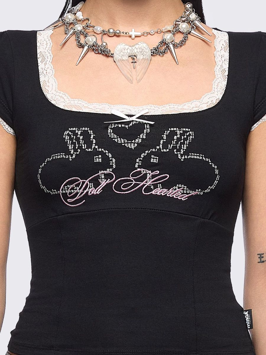 DOLL HEARTED BABY TEE