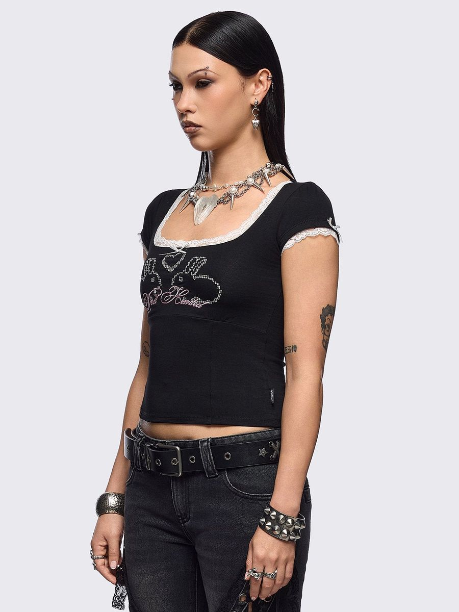 DOLL HEARTED BABY TEE