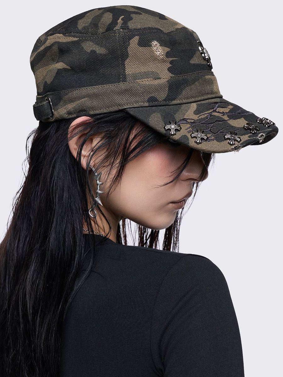 BATTLE BABE MILITARY CAP