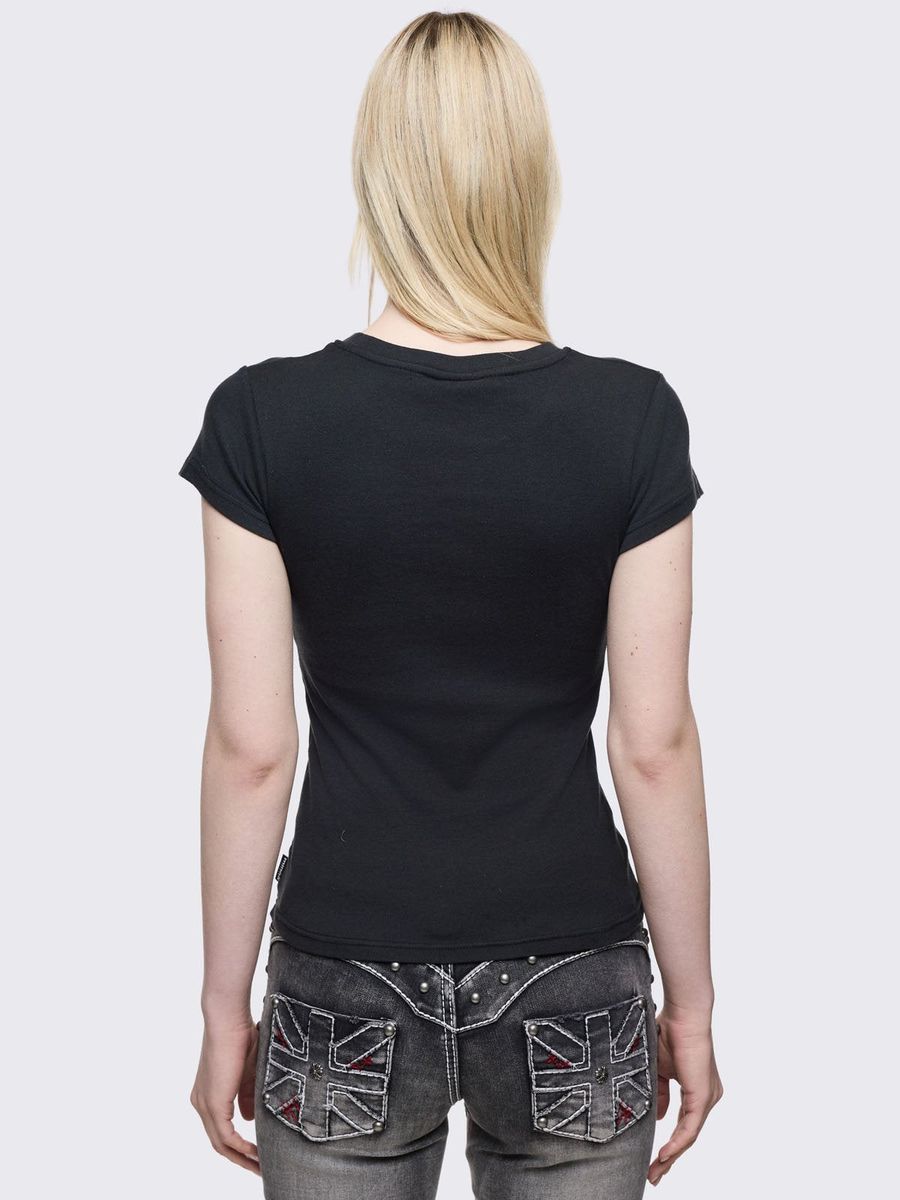 WINGED CROSS BABY TEE