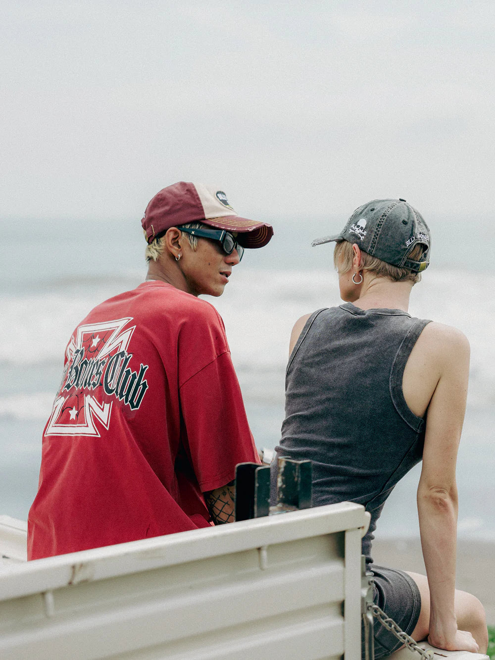 GREASE MACHINE CAP - WASHED RED