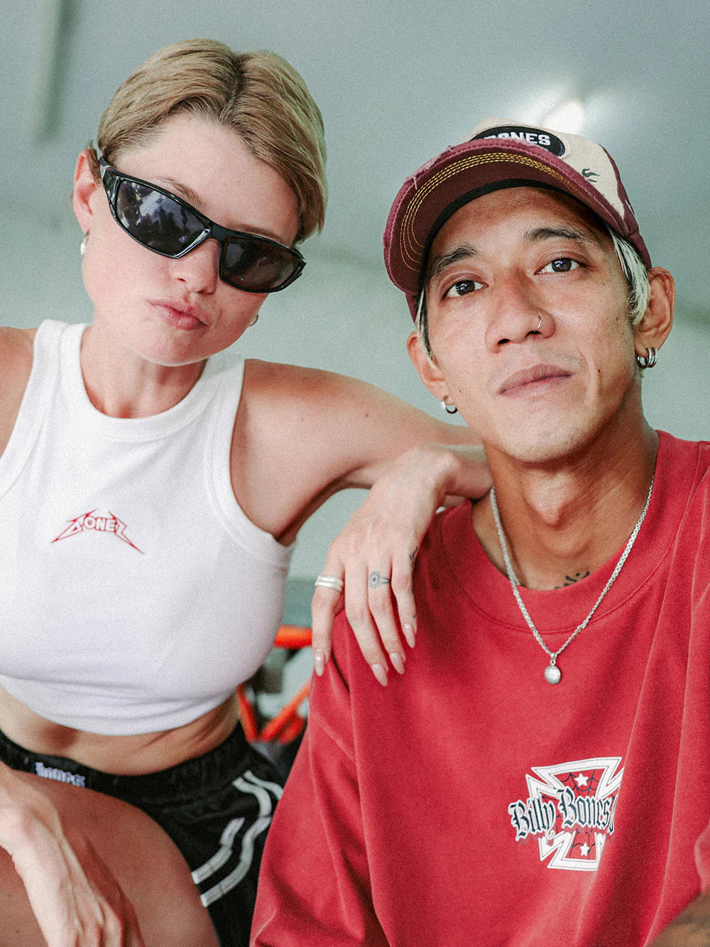 GREASE MACHINE CAP - WASHED RED