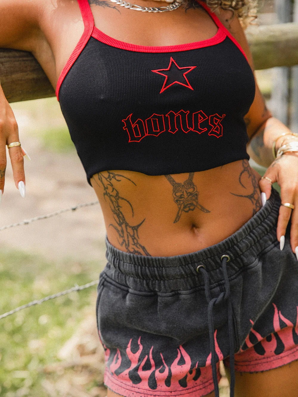 BURNER BOOTYS - WASHED BLACK