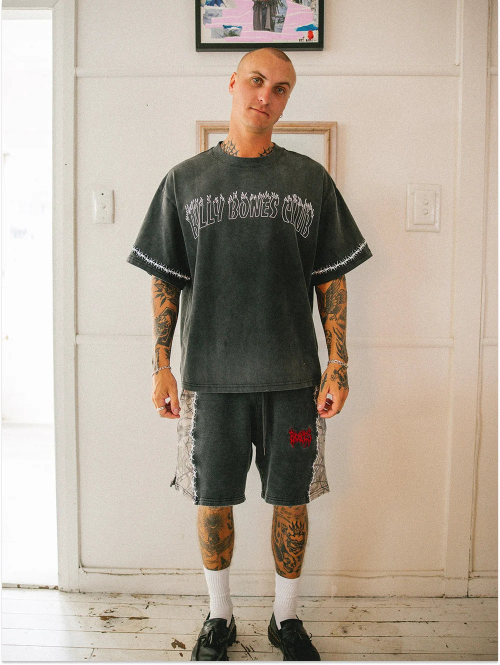 IN IT TOGETHER TEE - SUNFADED BLACK
