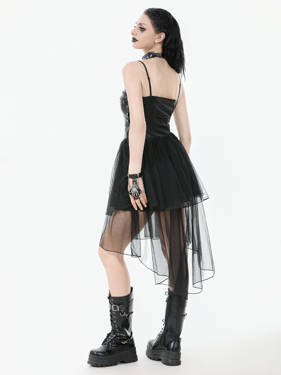 AFTERDARK MIDI DRESS