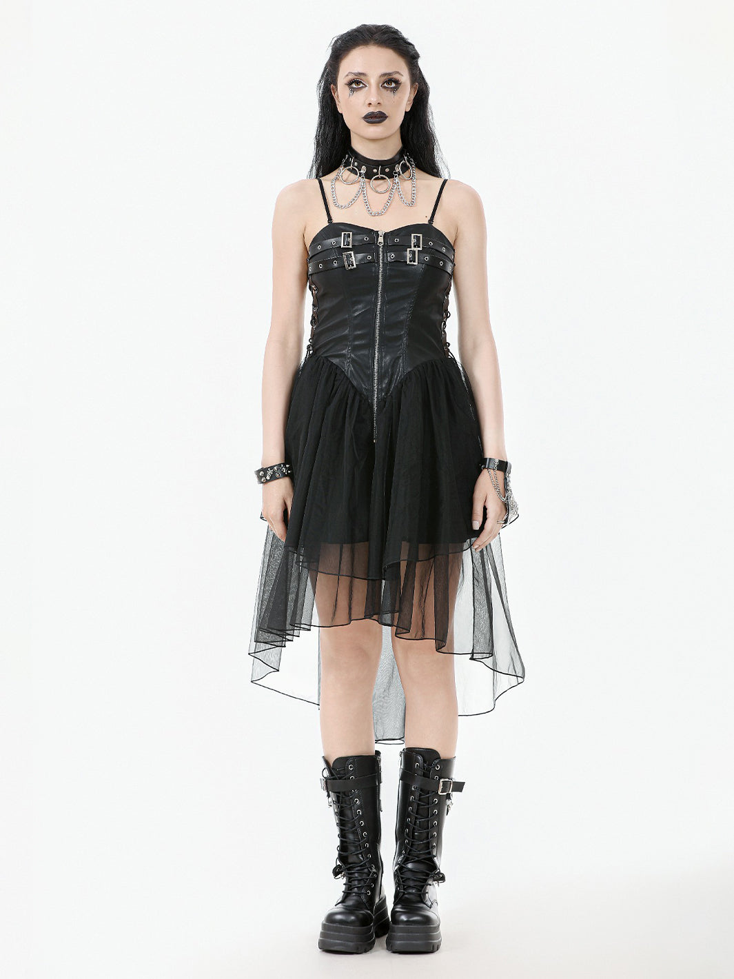 AFTERDARK MIDI DRESS