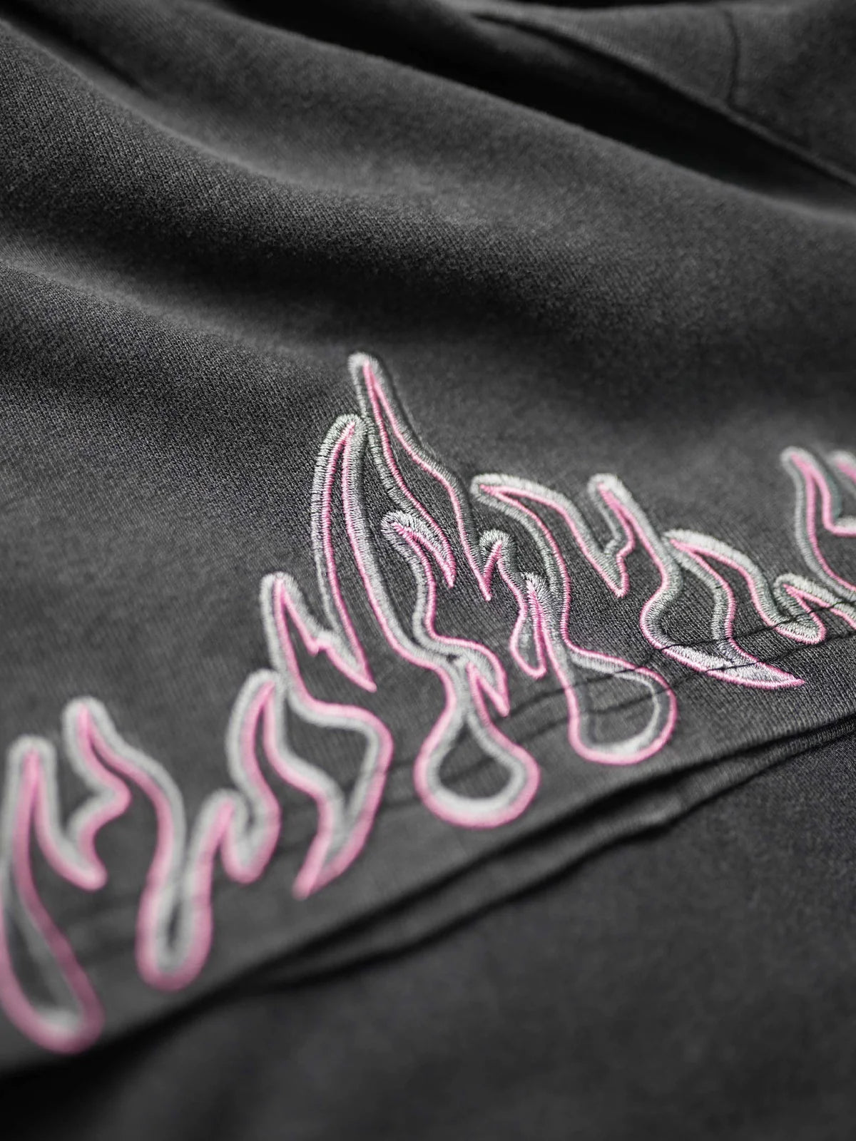 SALOON BOOTY BURNERS - WASHED BLACK/PINK