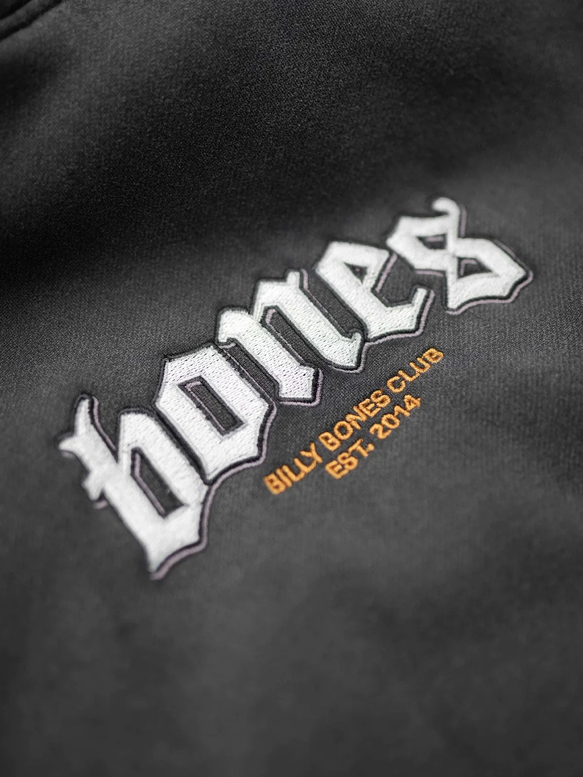WEBBED CLASSIC HOODIE - WASHED BLACK