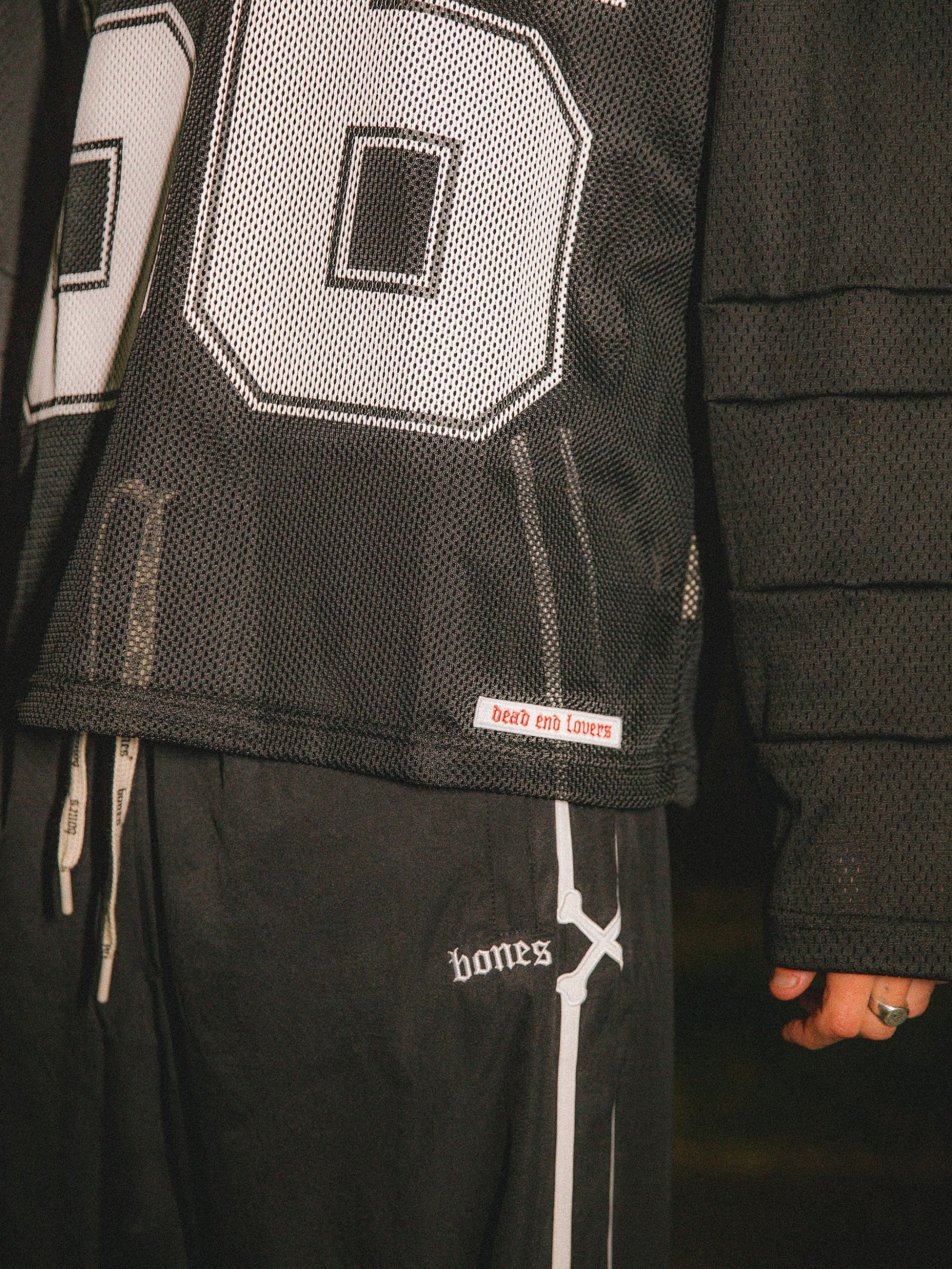 DEAD END HOCKEY JERSEY - BLACK