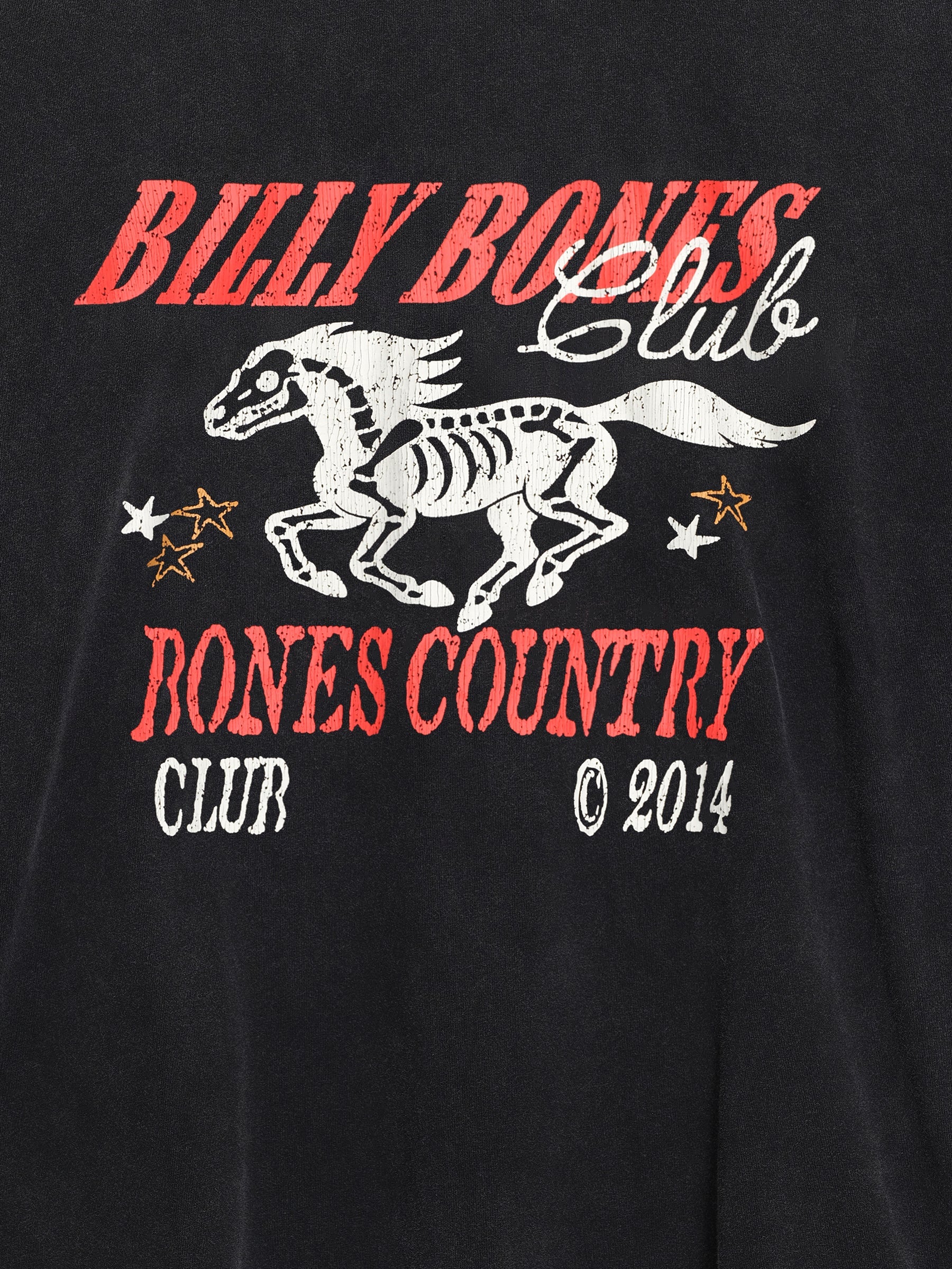 FLAMED RIDER TEE - VINTAGE BLACK