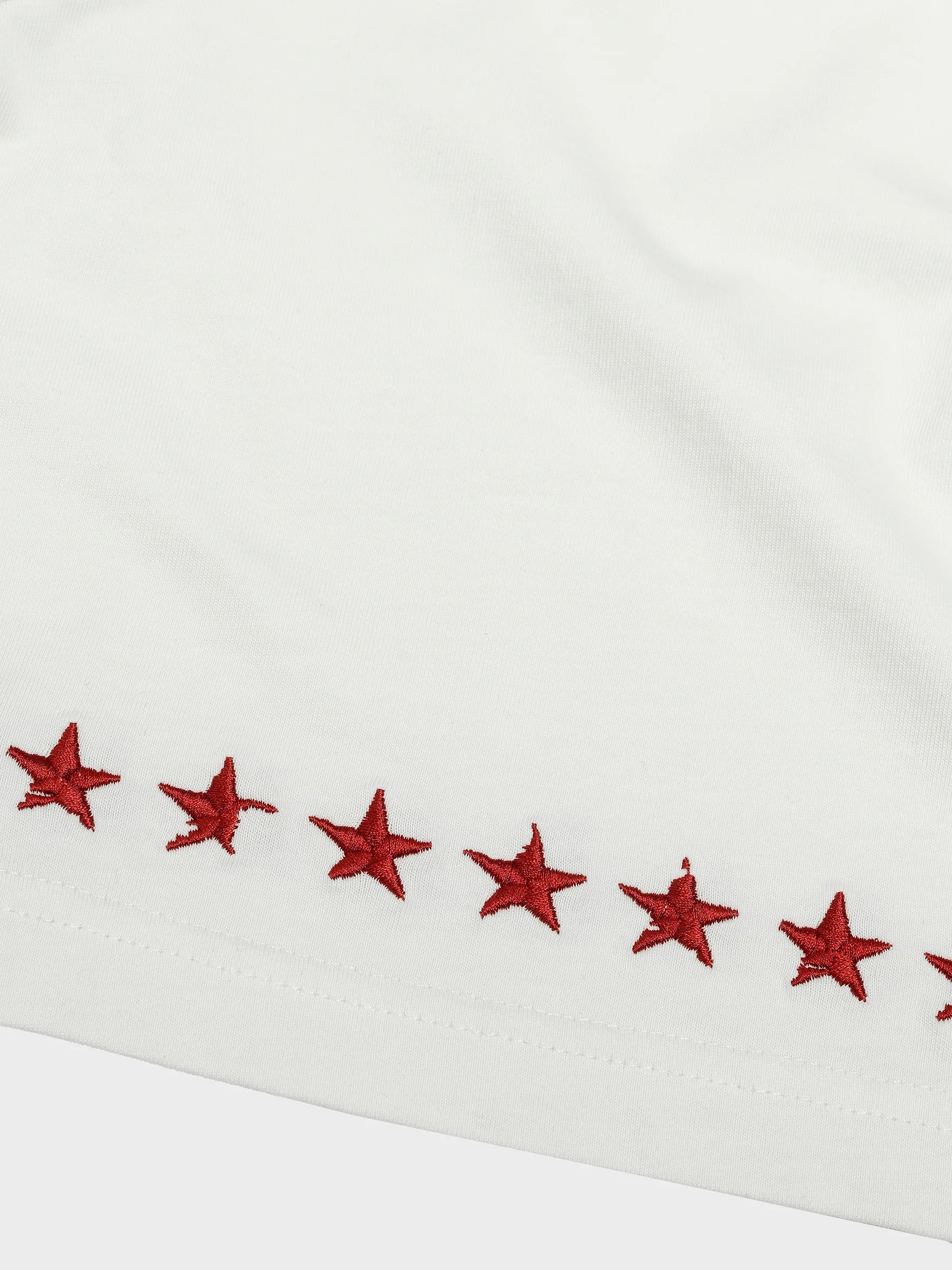 COUNTRY CLUB RINGER TEE - VINTAGE WHITE/RED