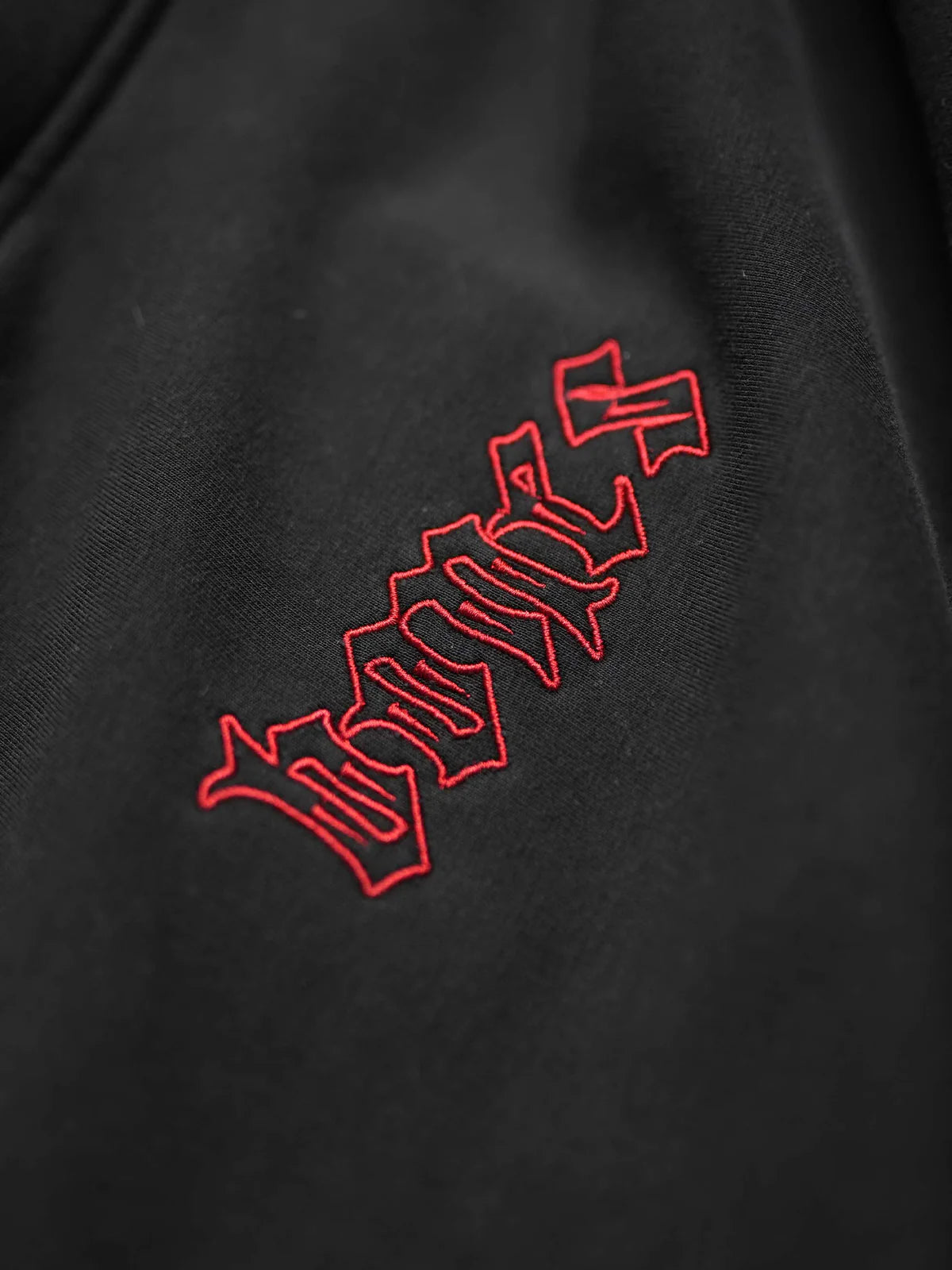 BURNER 2.0 HOODIE - WASHED BLACK/RED
