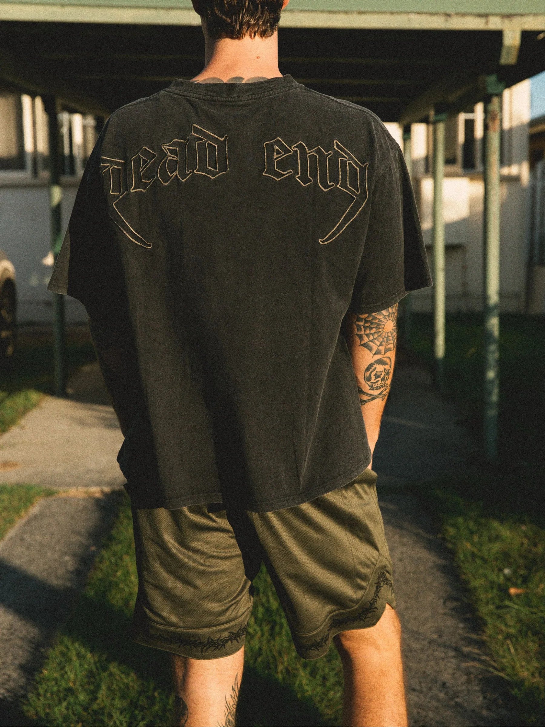 THORN BALLER SHORTS - OLIVE