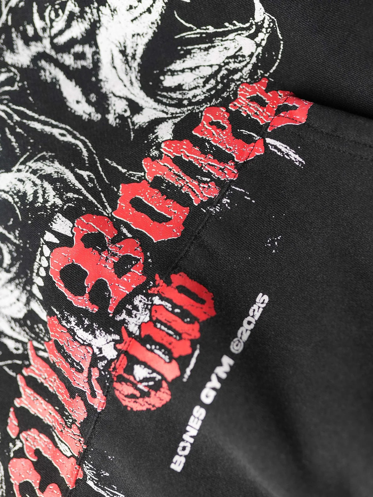 DEATHLIFTING BURNER HOODIE - BLACK/FLAME