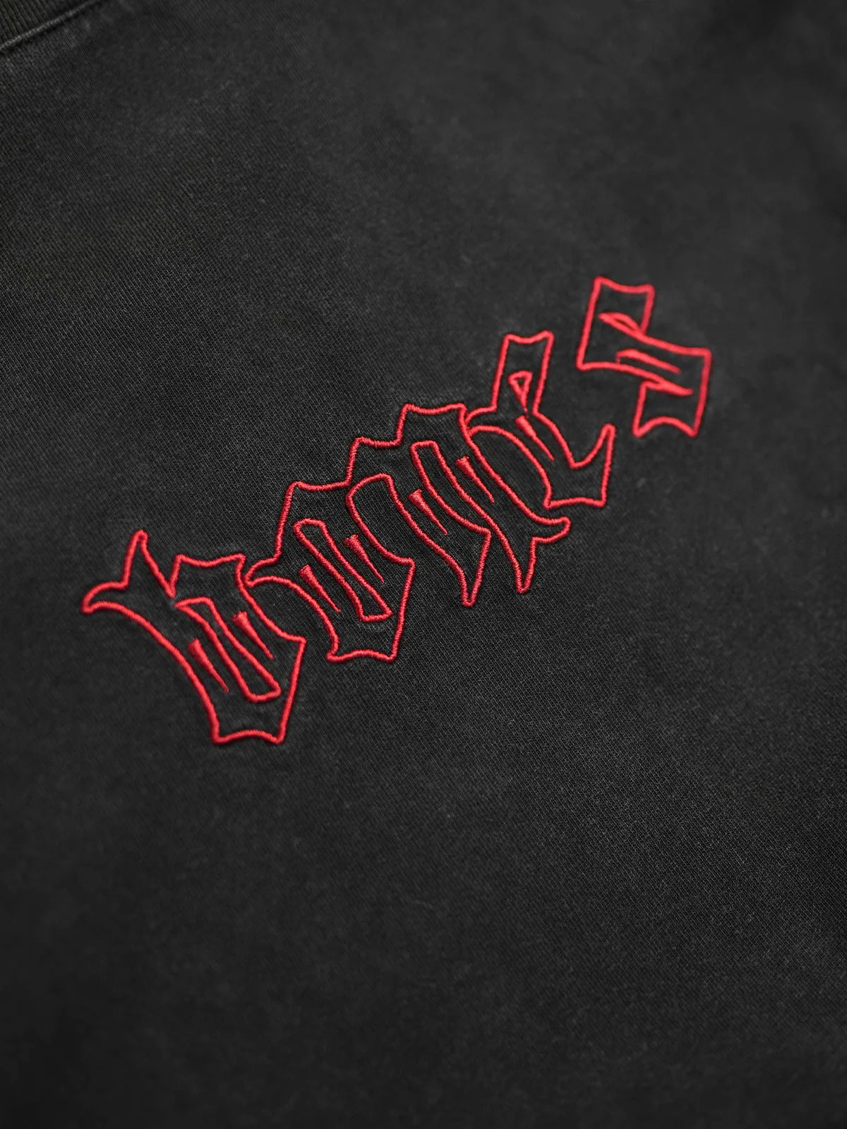 90'S STEEZE PANEL TEE - VINTAGE BLACK/RED