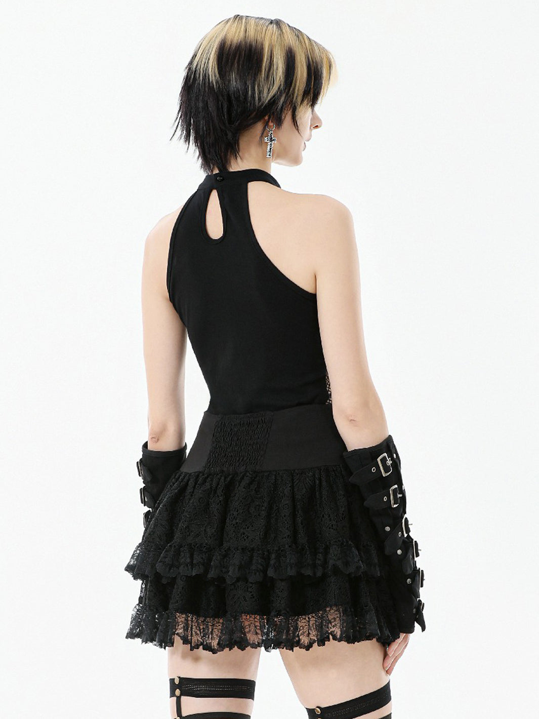 NIGHTSHADE BUCKLE TOP