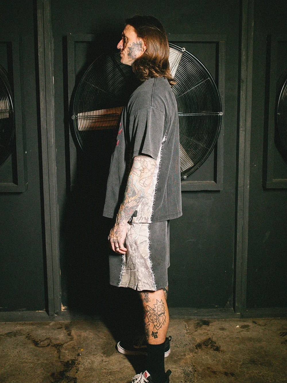ROCKER PANEL TEE - BLACK CAMO