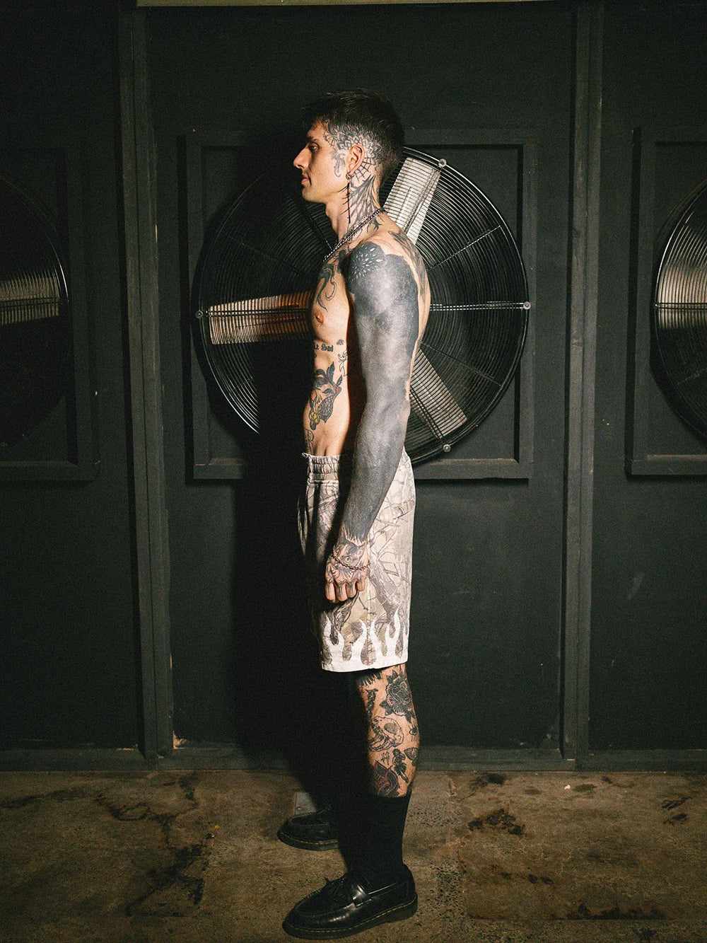 BURNER JERSEY SHORTS - BARBED CAMO