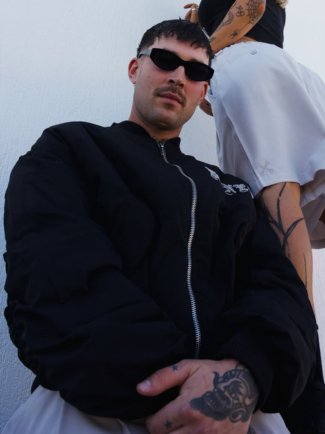 SKELETON BOMBER JACKET