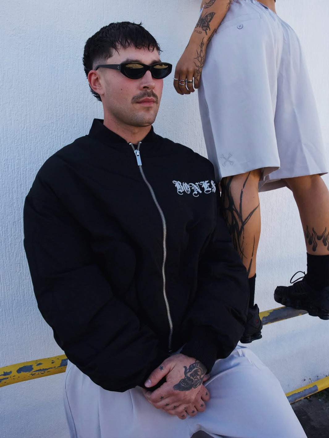 SKELETON BOMBER JACKET