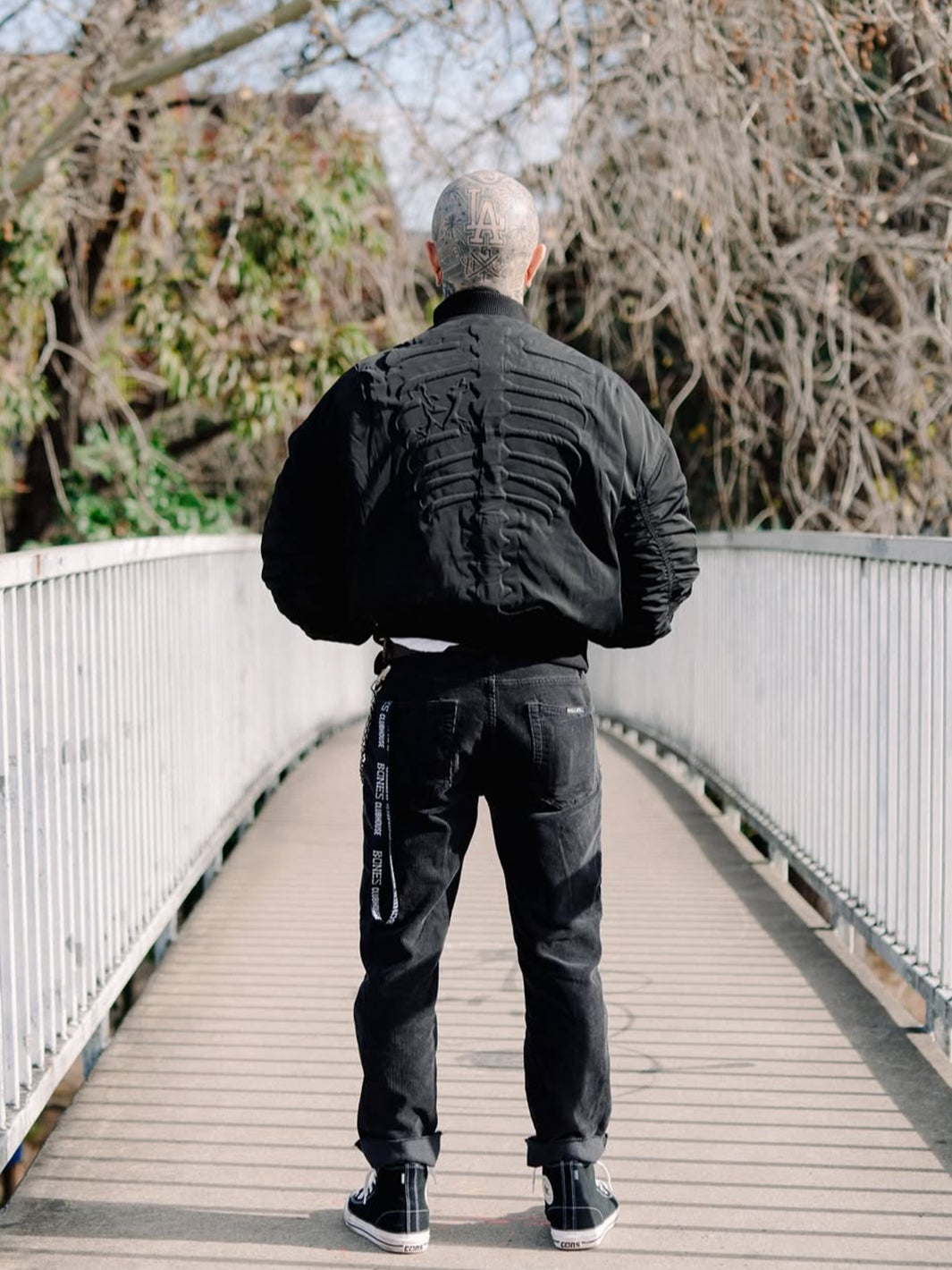 SKELETON BOMBER JACKET