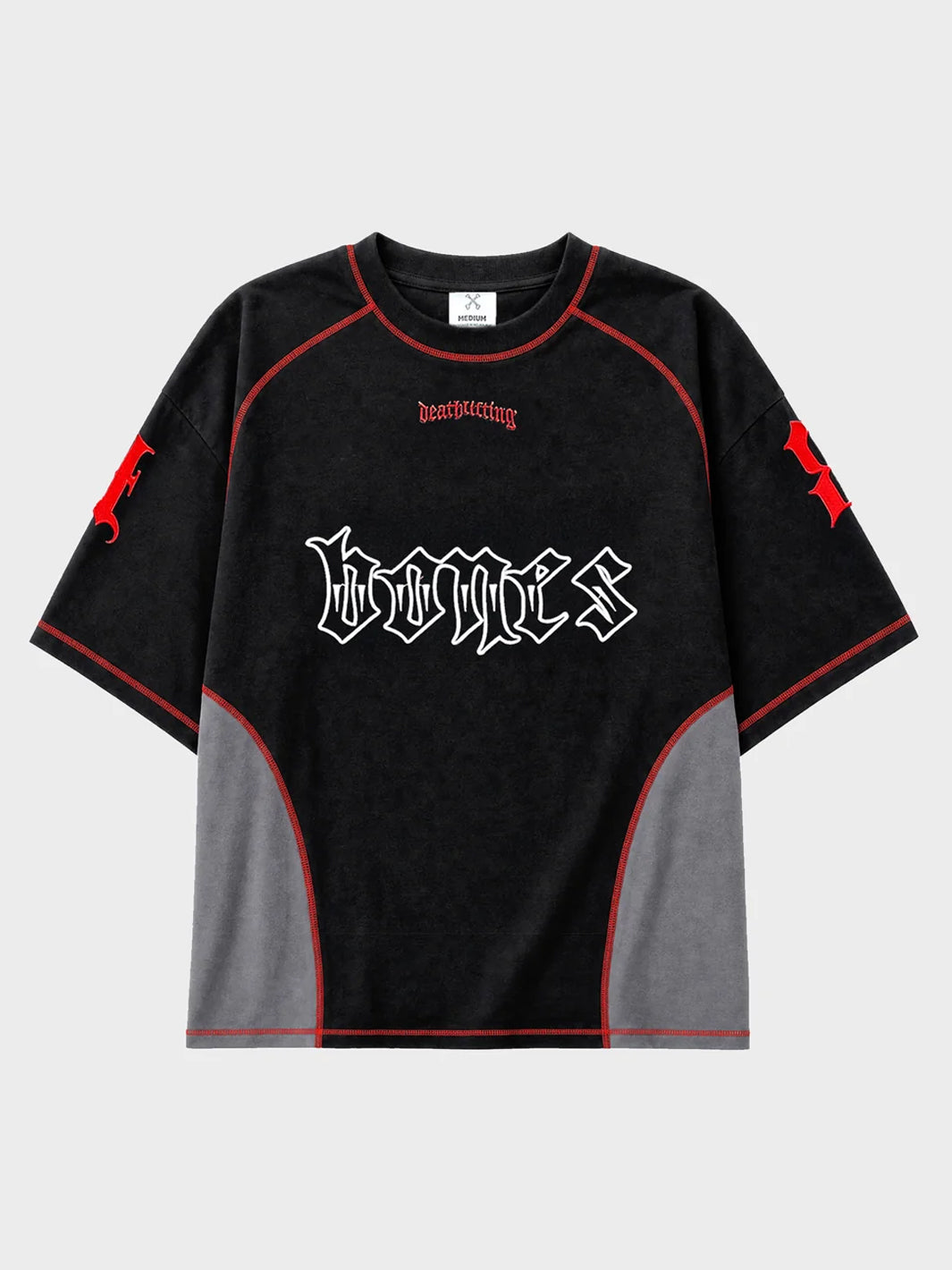 DEATHLIFTING JERSEY - BLACK/RED