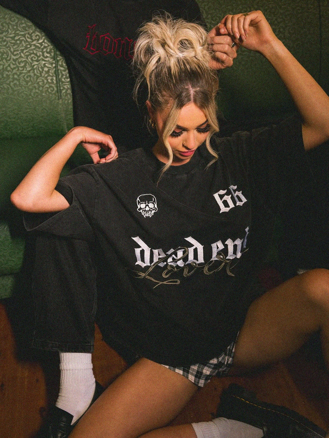 DEAD ENDLESS TEE - WASHED BLACK