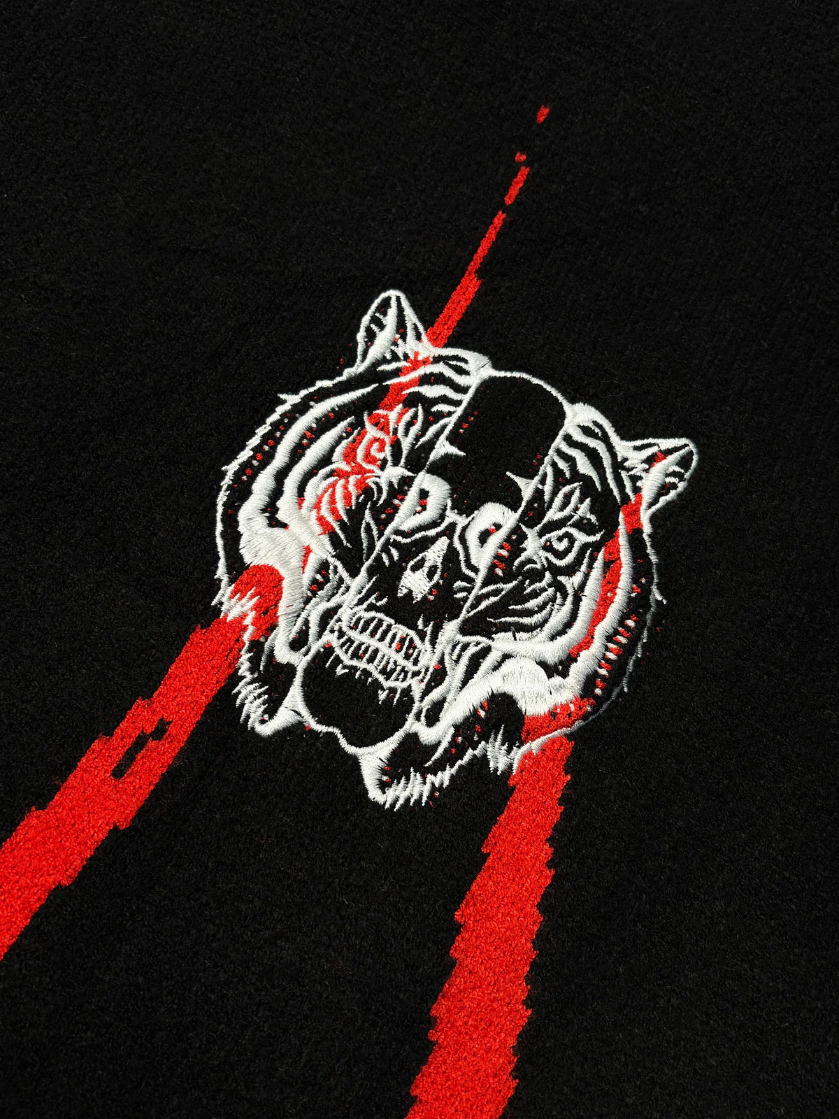 FC FLAME KNIT - BLACK/RED