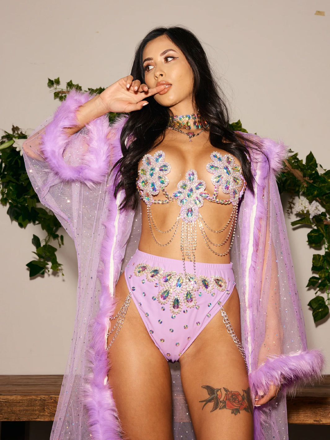 Lilac Fantasy Carnival Bra