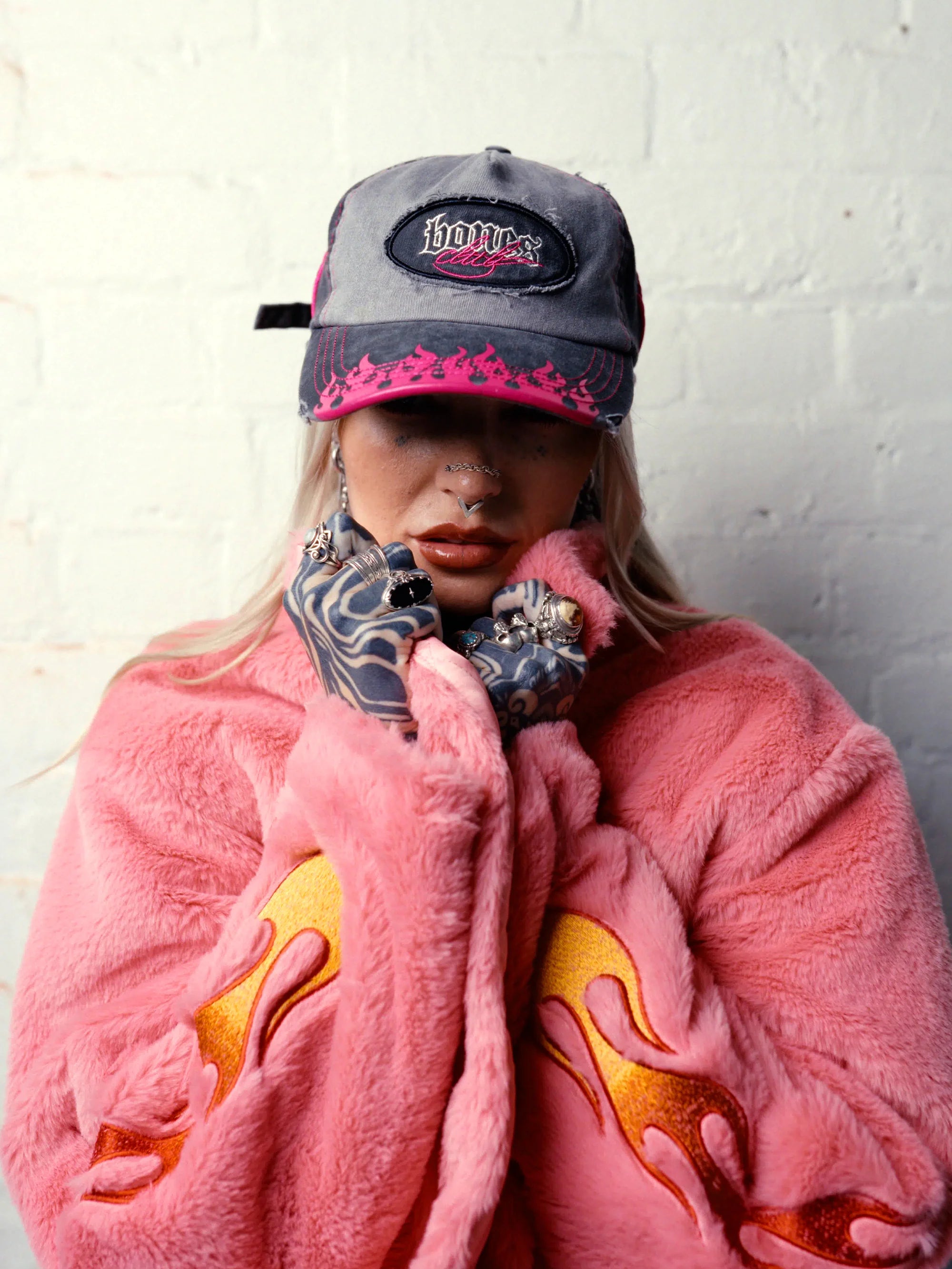 HOT HEAD CAP - WASHED BLACK