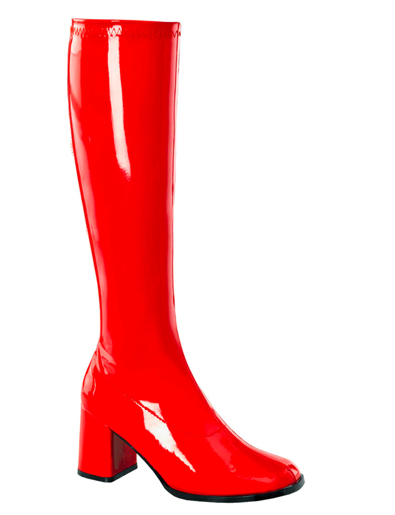 GOGO 300 BOOTS - RED STRETCH *PRE ORDER*