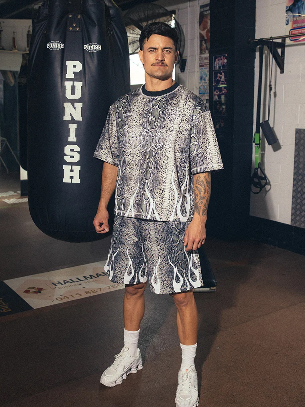 SERPENT BALLER SHORTS - SNAKESKIN