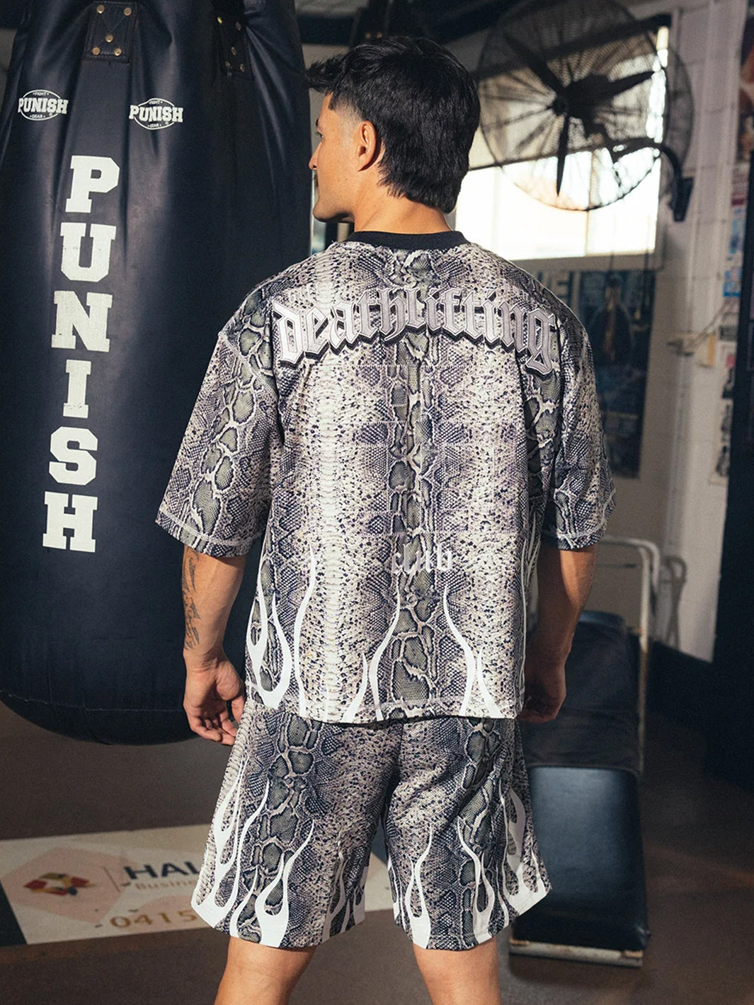 SERPENT BALLER SHORTS - SNAKESKIN