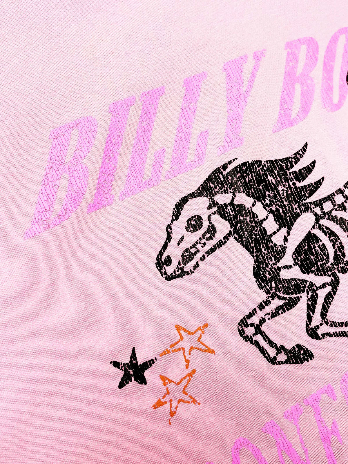 FLAMED RIDER TEE - WASHED PINK