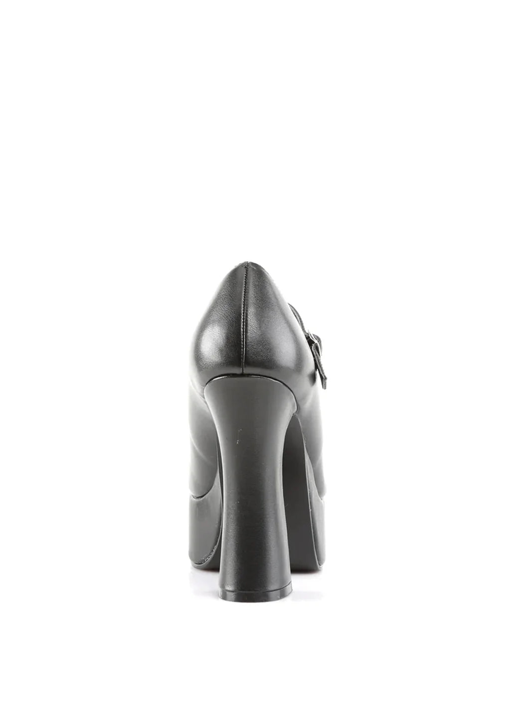 DEMONIA DOLLY-50 MARY JANES- BLACK VEGAN LEATHER