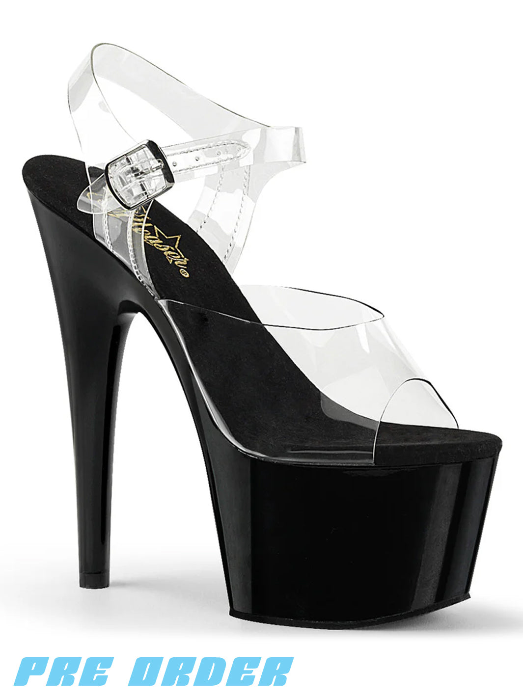 ADORE-708 - BLACK PATENT ✰ PRE ORDER ✰