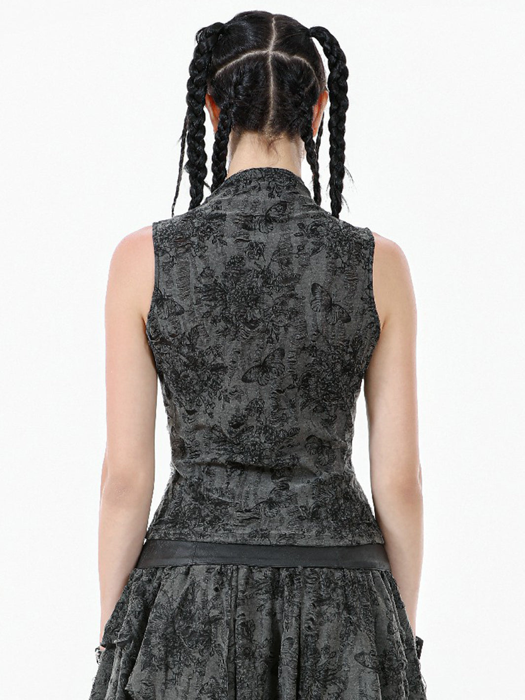 REBEL BUTTERFLY SLEEVELESS TOP