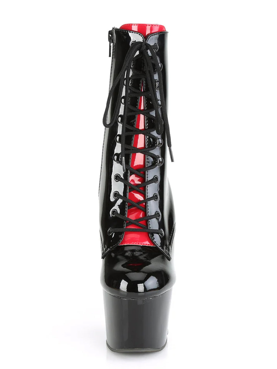 ADORE-1020FH - BLACK PATENT/RED