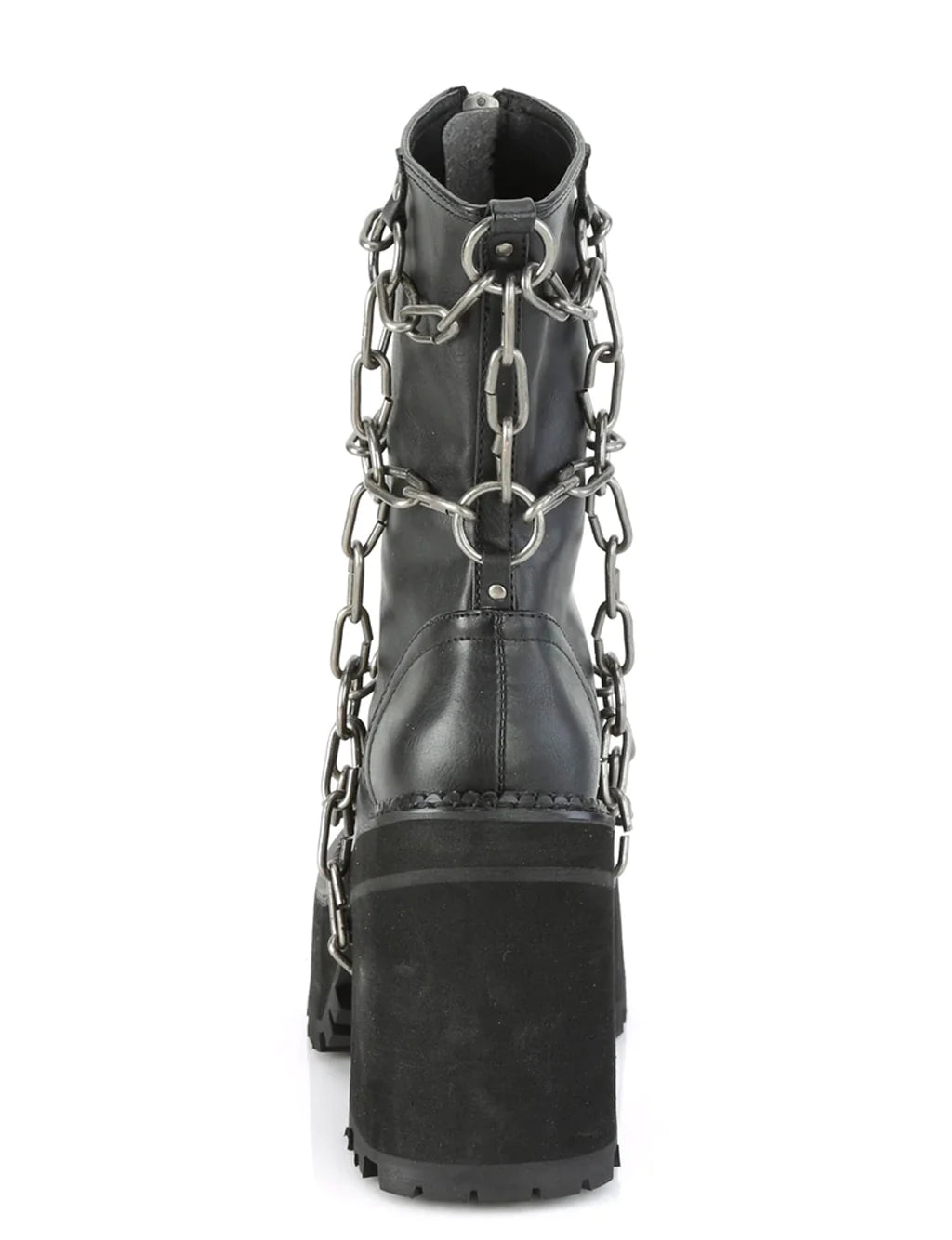 DEMONIA ASSAULT-66 - BLACK VEGAN LEATHER  ✰ PRE ORDER ✰