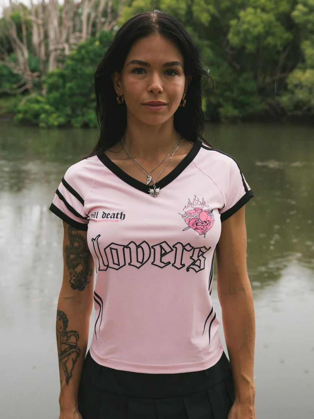 LOVERS AWAY BABY JERSEY - PINK