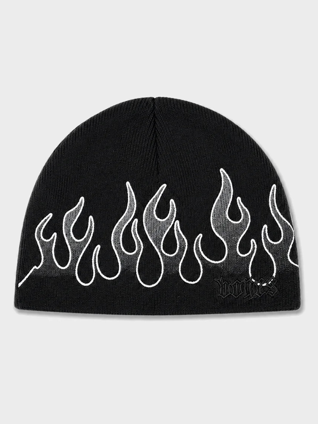 BURNER SKULL BEANIE - VINTAGE BLACK