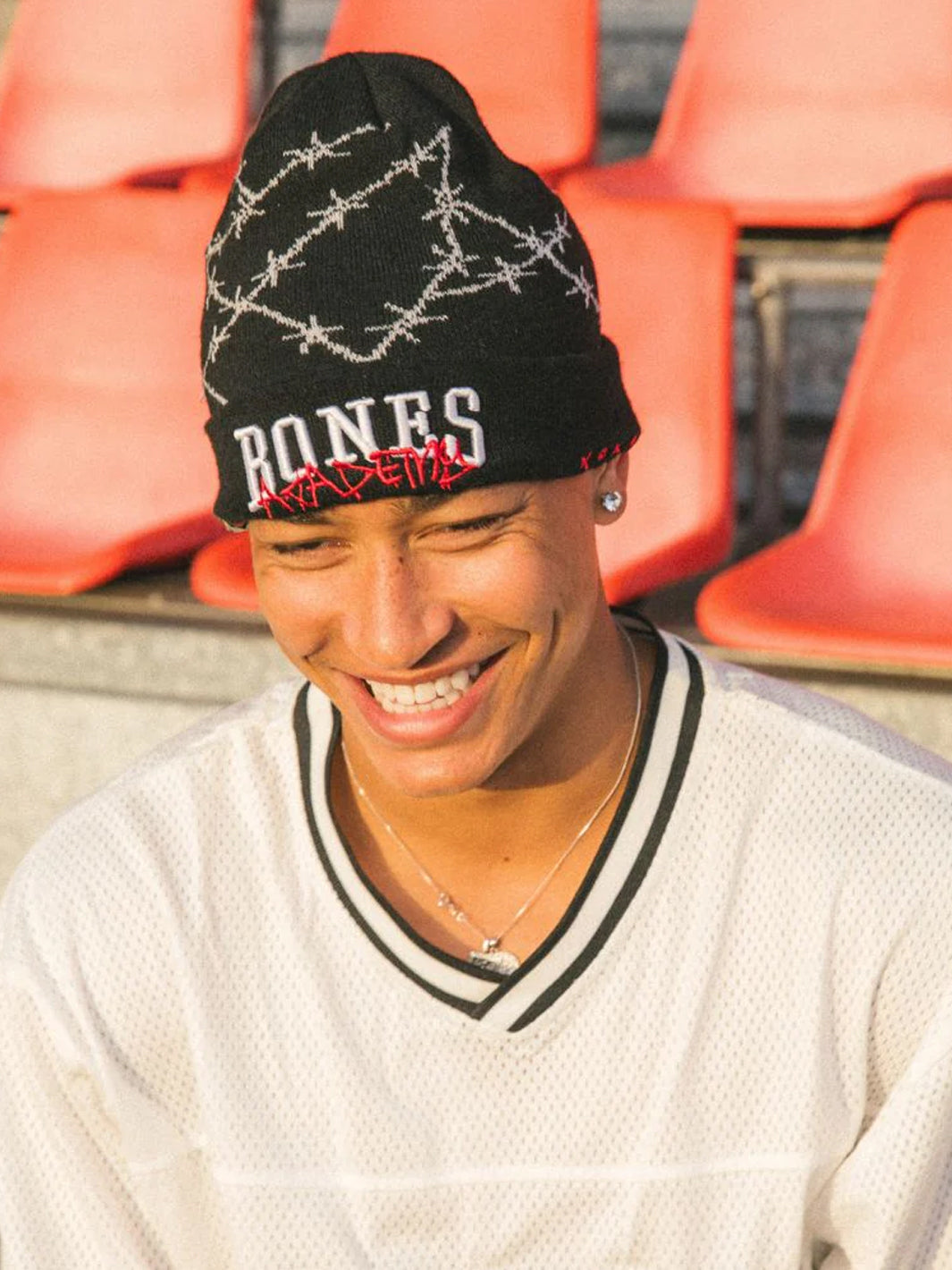 BONES ACADEMY DOCKER BEANIE - BLACK
