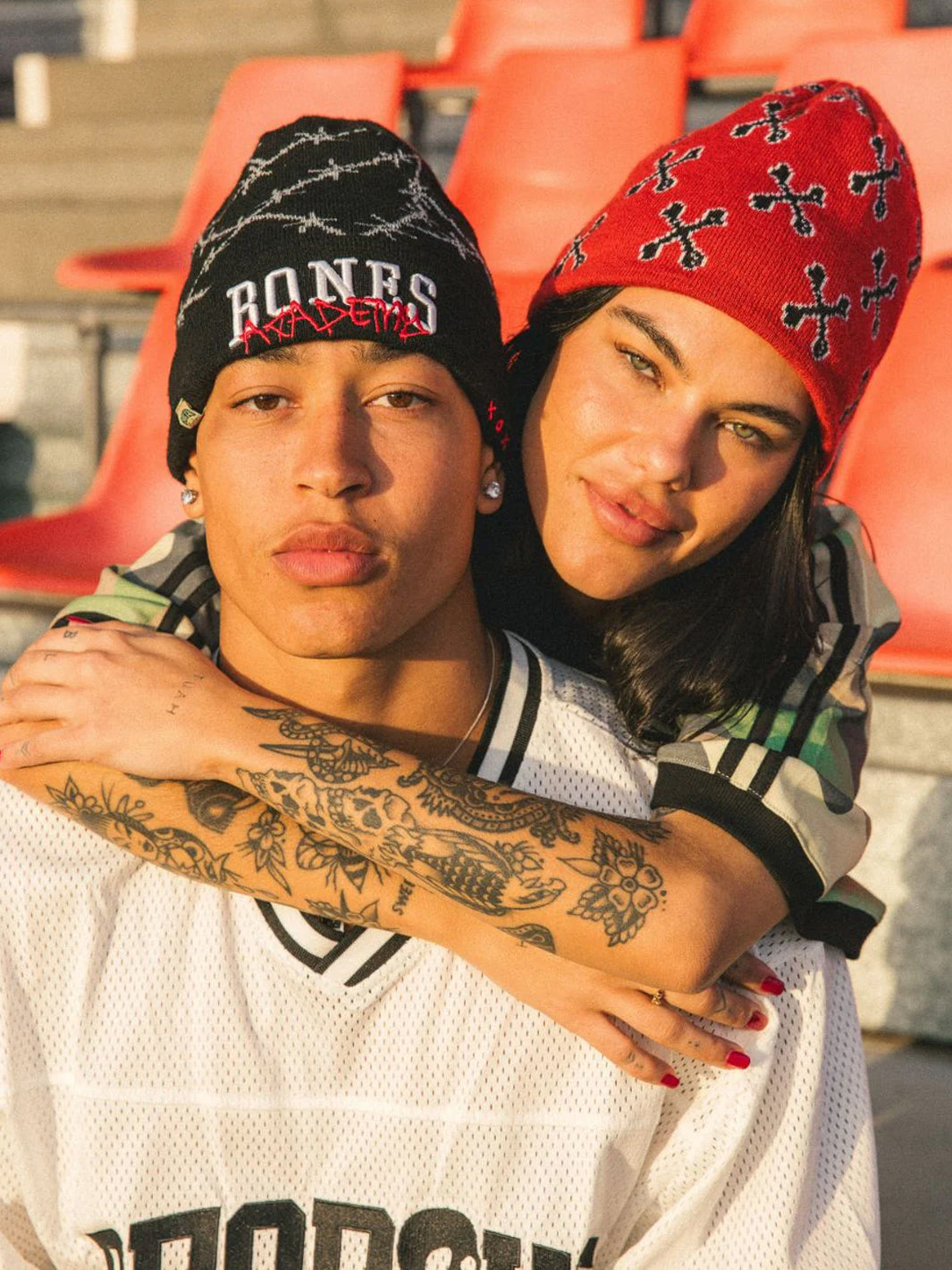 BONES ACADEMY DOCKER BEANIE - BLACK