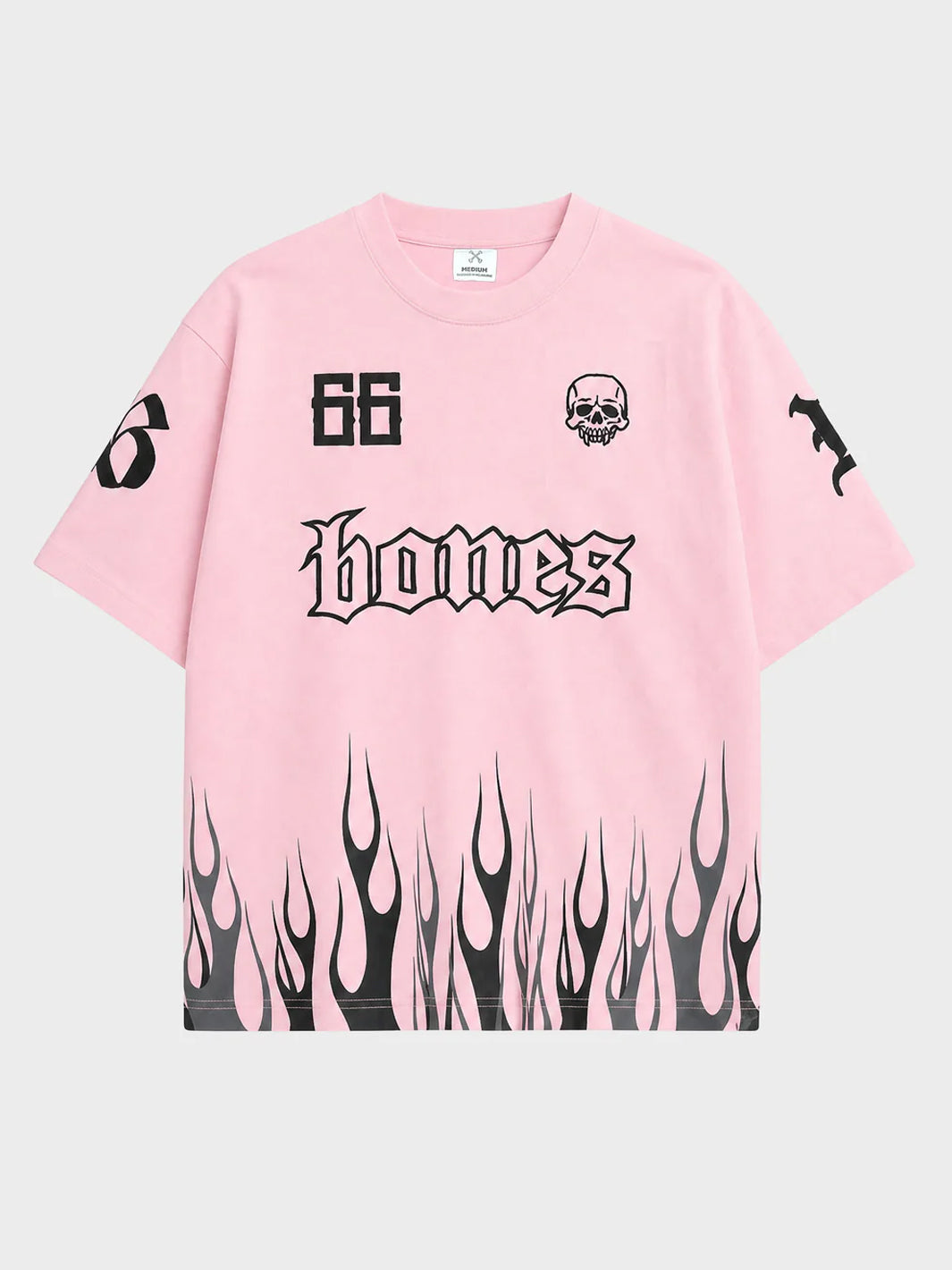 BURNER BOXY TEE - WASHED PINK