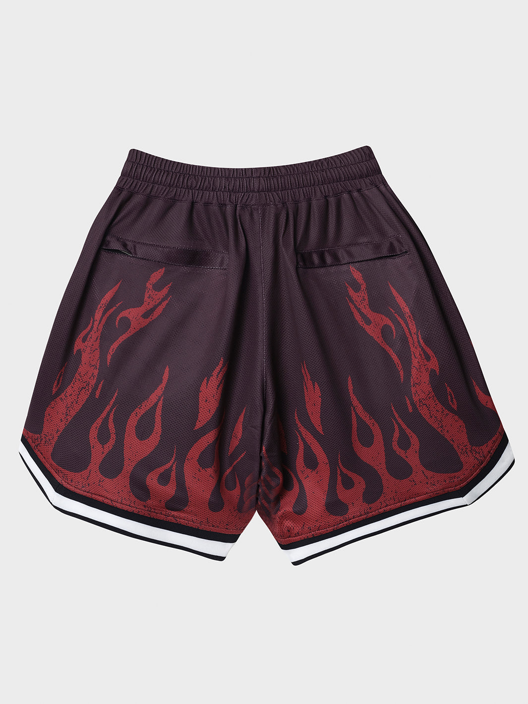 BURNER BALLER SHORTS - BLACK/RED