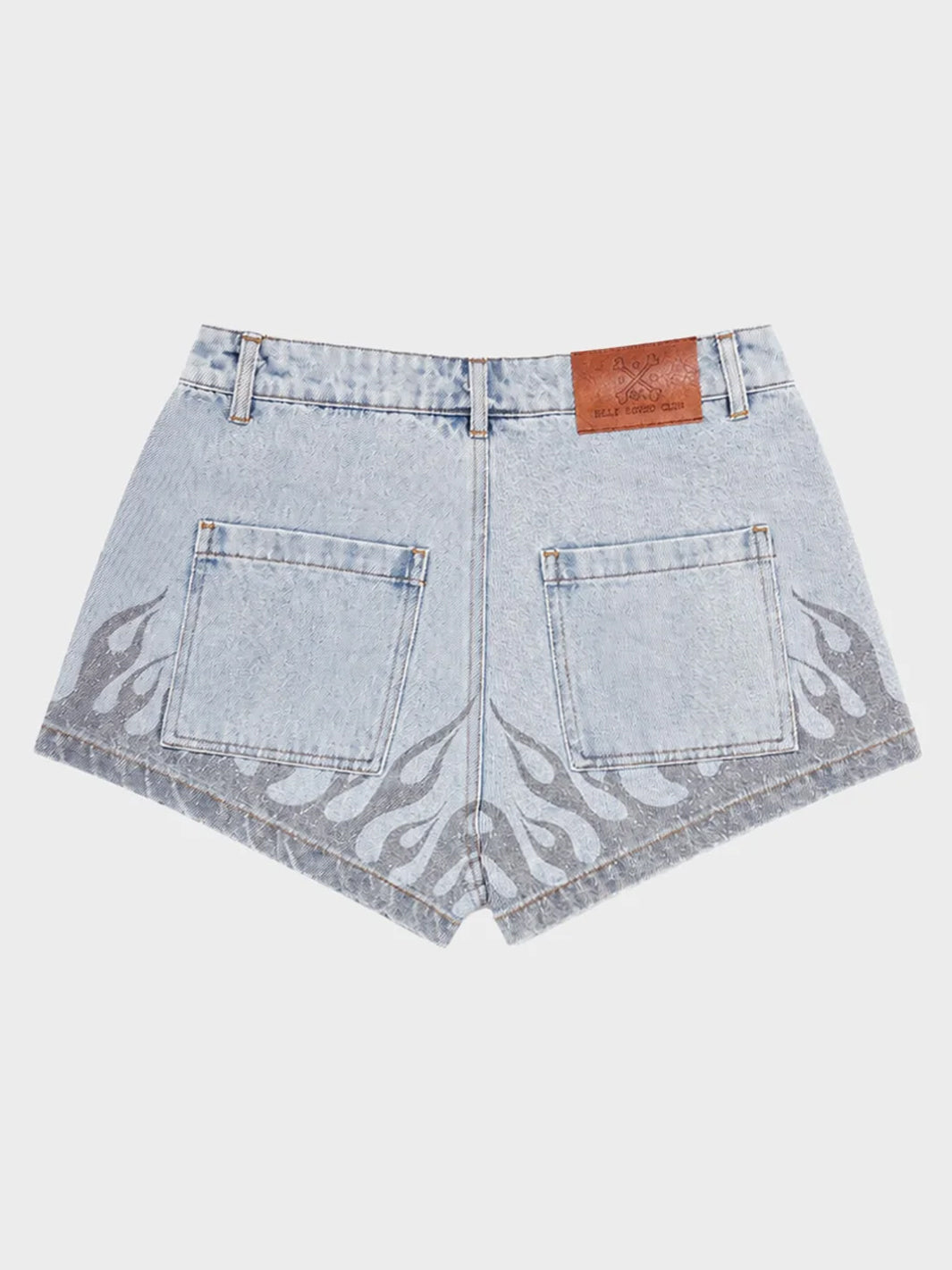 BURNER DENIM FEM SHORTS - WASHED BLUE