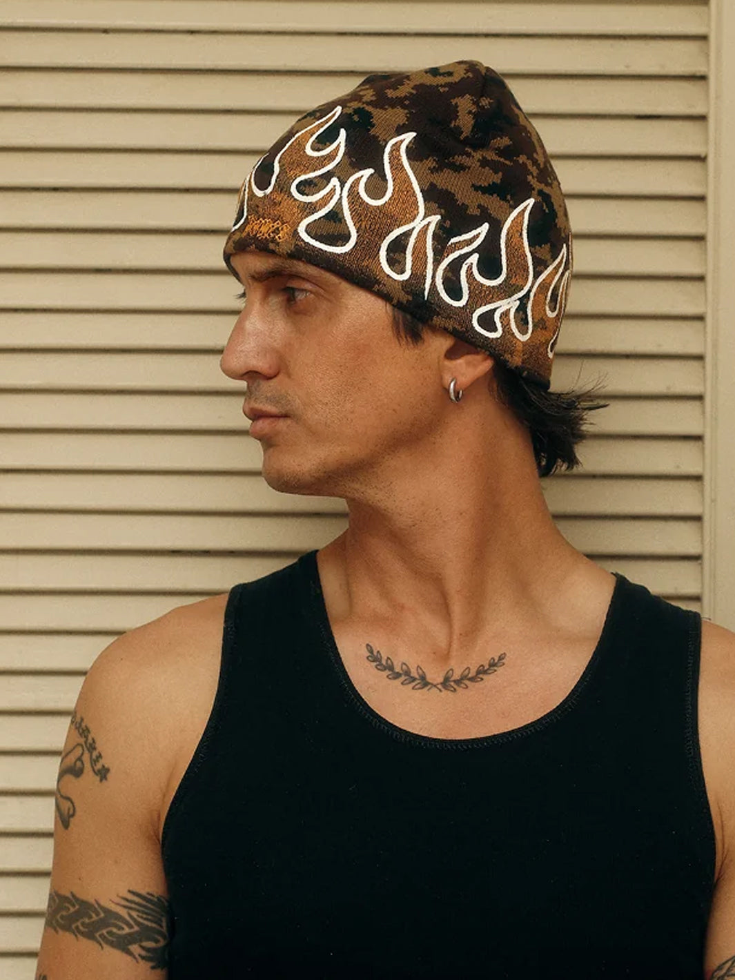 BURNER SKULL BEANIE - CAMO