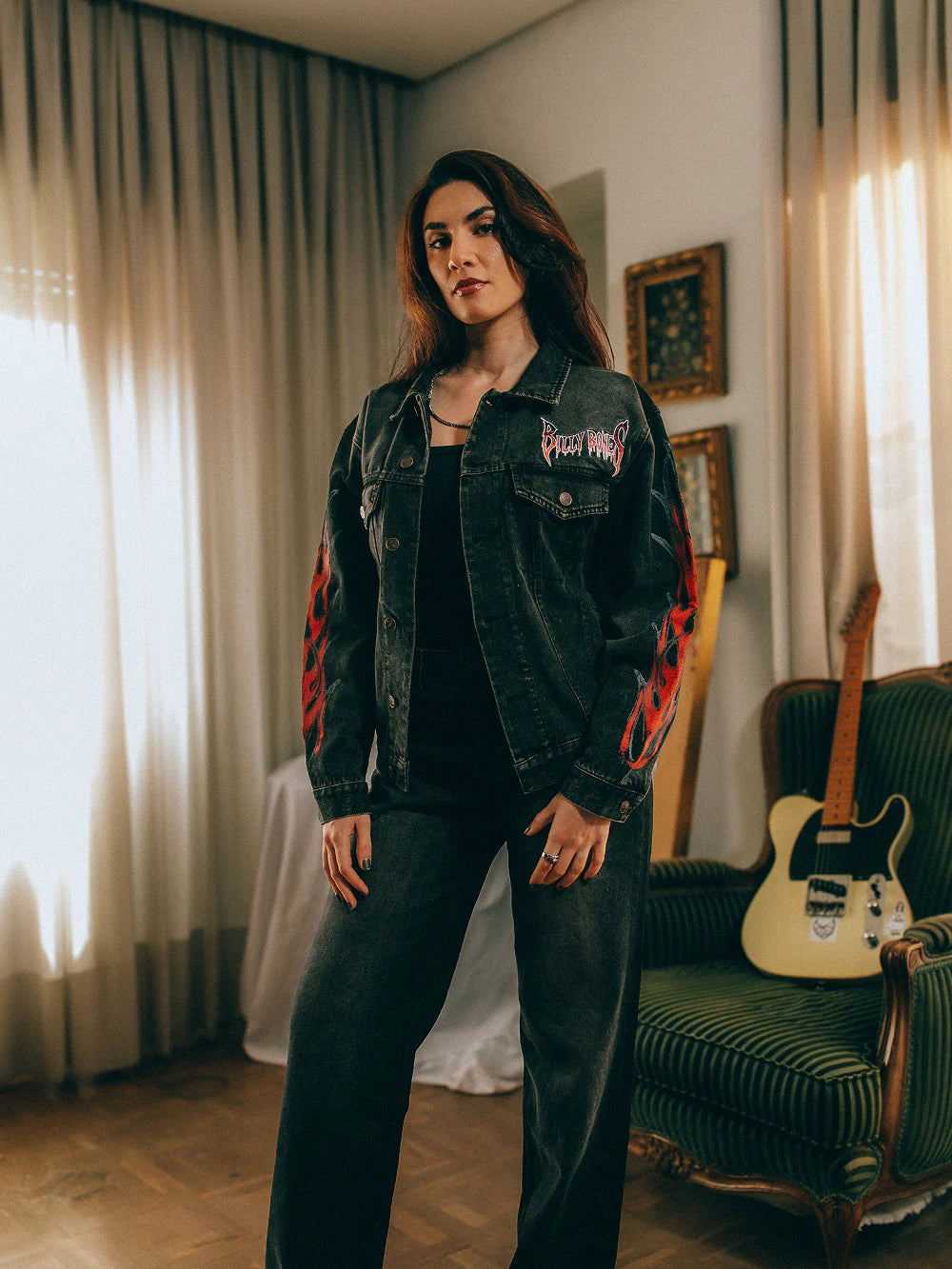 PUNK LOVERS DENIM JACKET